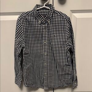 Vineyard Vines Boy’s Navy Checkered Shirt